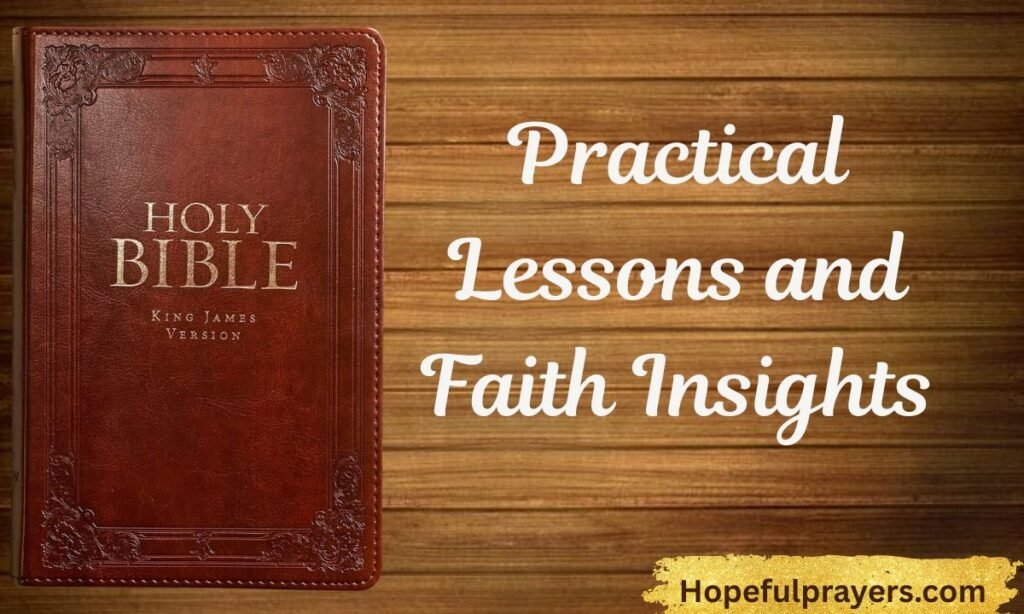 The deity of Practical Lessons and Faith Insightsmeaning