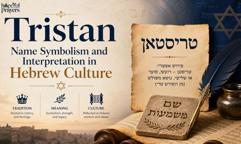 Tristan Name Symbolism and Interpretation in Hebrew Culture