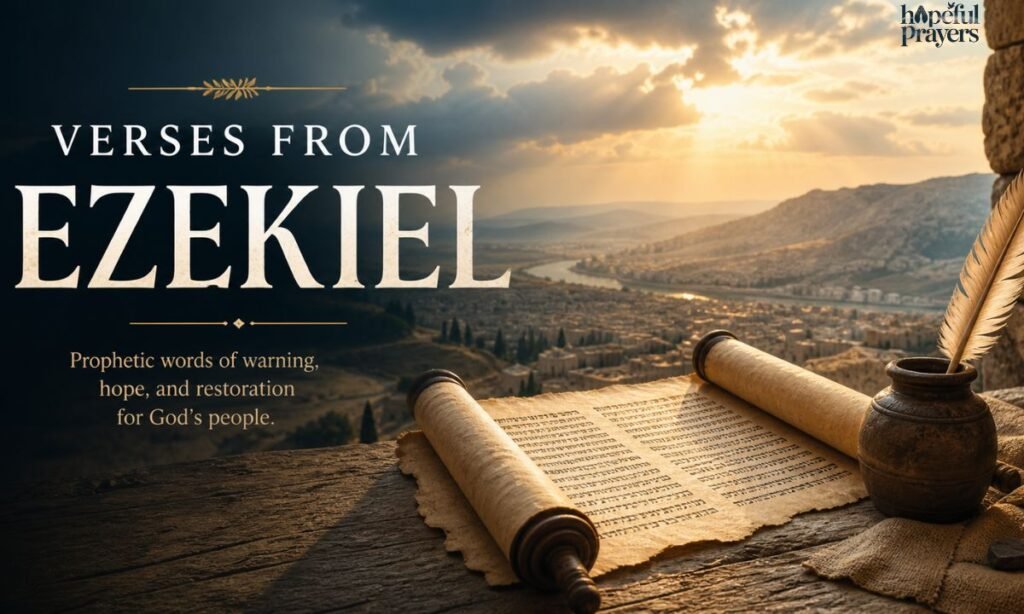 Verses from Ezekiel