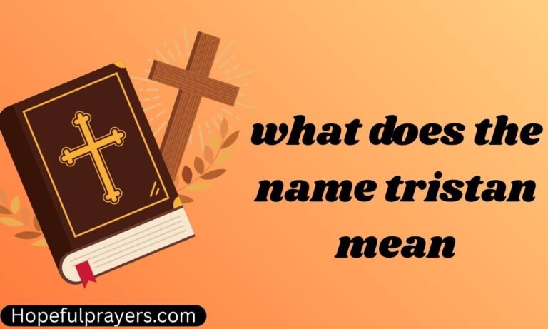 what does the name tristan mean