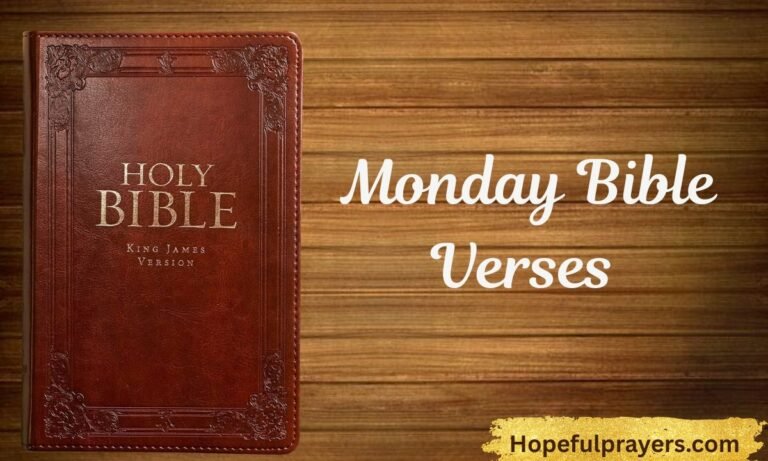 120+ Monday Bible Verses Powerful Scriptures to Start Your Week with Strength, Faith & Blessings (2026)