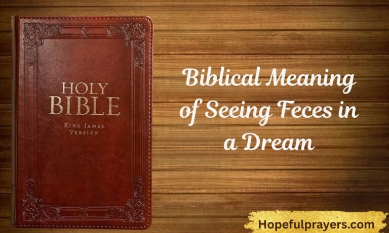 Biblical Meaning of Seeing Feces in a Dream Spiritual & Christian Interpretation (2026 Guide) (1)