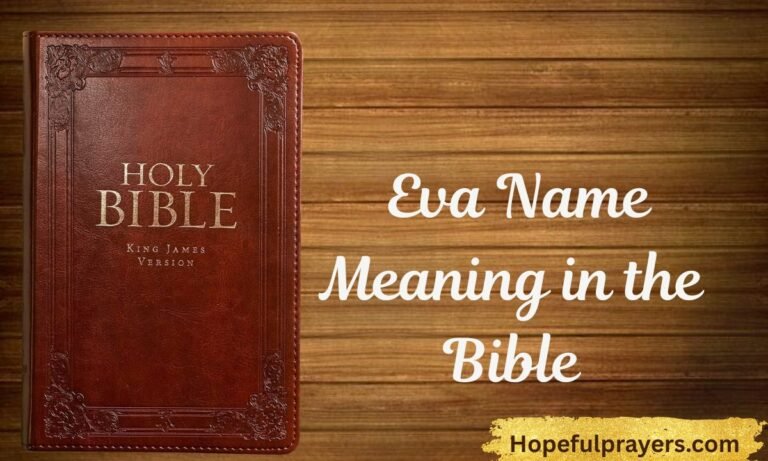 _Eva Name Meaning in the Bible