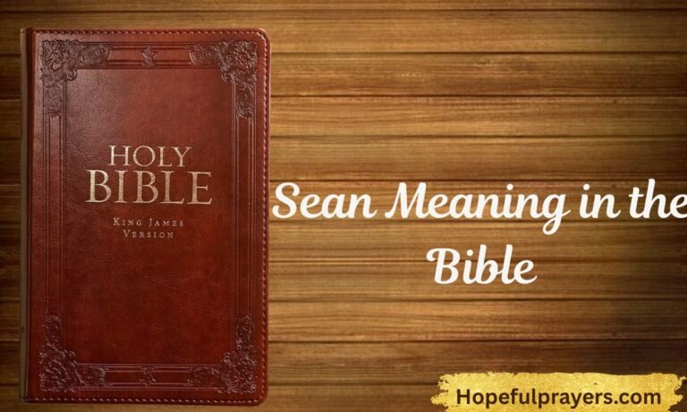 Sean-Meaning-in-the-Bible